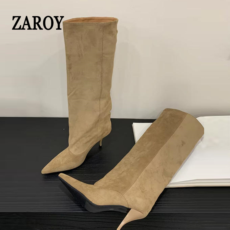 Knee High Boots Women - Stivali Alti da Donna ZAROY, Stivali
