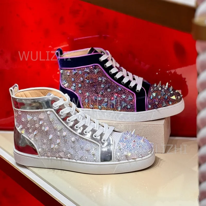Sneakers da uomo con rivetti i - Women Shoes Tennis recensione e prezzo